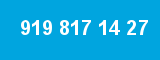 919 817 14 27 919 817 14 27